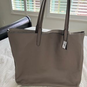 Banana Republic Genuine Leather East West Tote